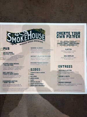 Menu photo 2 Wicked Weed Brewpub Cherokee, NC