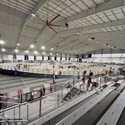 Norton Healthcare Sports & Learning Center - Indoor running track