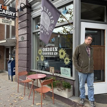 Origin Coffee - Exterior on Main Street in Saranac Lake - Cafes Near Me - Saranac Lake, New York Origin Coffee - Exterior on Main Street in Saranac Lake - Cafes Near Me - Saranac Lake, New York