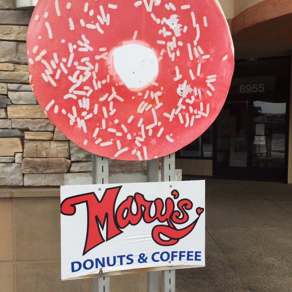 Mary's Donuts - Mary's Donuts open 24 hours 3-18 2020 - Donuts Near Me - Santee, California