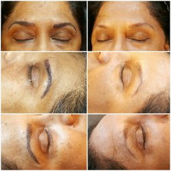 Alouette Day Spa - Microblading before and after
