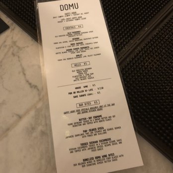DOMU - Happy hour menu - Ramen Near Me - Jacksonville, Florida DOMU - Happy hour menu - Ramen Near Me - Jacksonville, Florida