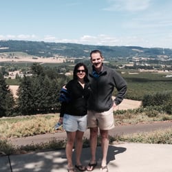 Oregon Select Wine Tours - Lovely view of the Chehalem valley.