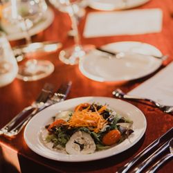 Executive Chef crafted menus.