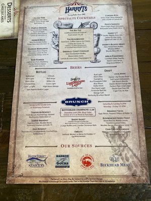 Menu photo 4 Harry T's Destin, FL Menu photo 4 Harry T's Destin, FL