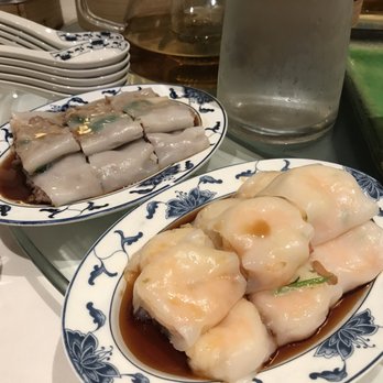 Yank Sing - Rice noodle rolls - shrimp and veggie - Dim Sum Near Me - San Francisco, California