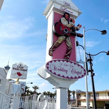 Little White Wedding Chapel - Outside - Wedding Planning Near Me - Las Vegas, Nevada Little White Wedding Chapel - Outside - Wedding Planning Near Me - Las Vegas, Nevada