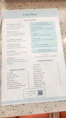 Menu photo 6 Casa Playa Fort Lauderdale, FL