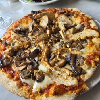 Pizza by Elizabeths - Blackened Chicken, Mushroom, Eggplant Pizza - Pizza Near Me - Wilmington, Delaware