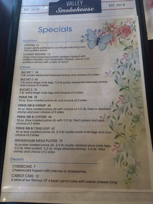 Menu photo 5 Valley Smokehouse Staunton, VA