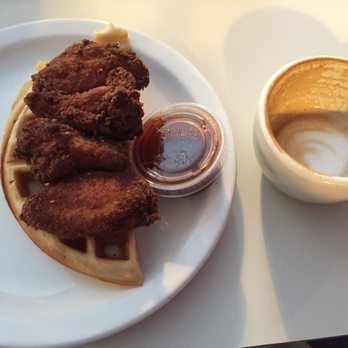 Funk 'n Waffles - 1/2 order chicken &waffles - New American Near Me - Syracuse, New York Funk 'n Waffles - 1/2 order chicken &waffles - New American Near Me - Syracuse, New York