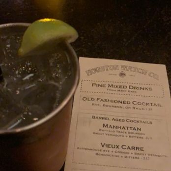 Houston Watch Co - Cocktail Bars Near Me - Houston, Texas Houston Watch Co - Cocktail Bars Near Me - Houston, Texas