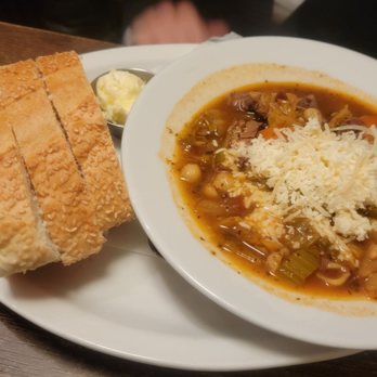 Rosine's Restaurant - Bowl of minestrone - American Near Me - Monterey, California Rosine's Restaurant - Bowl of minestrone - American Near Me - Monterey, California