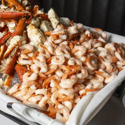 Sunday Brunch Seafood mountain