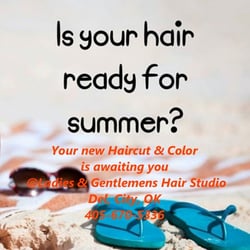 Ladies & Gentlemens Hair Studio - Appointments are available with Kat or Julie @405-670-5336