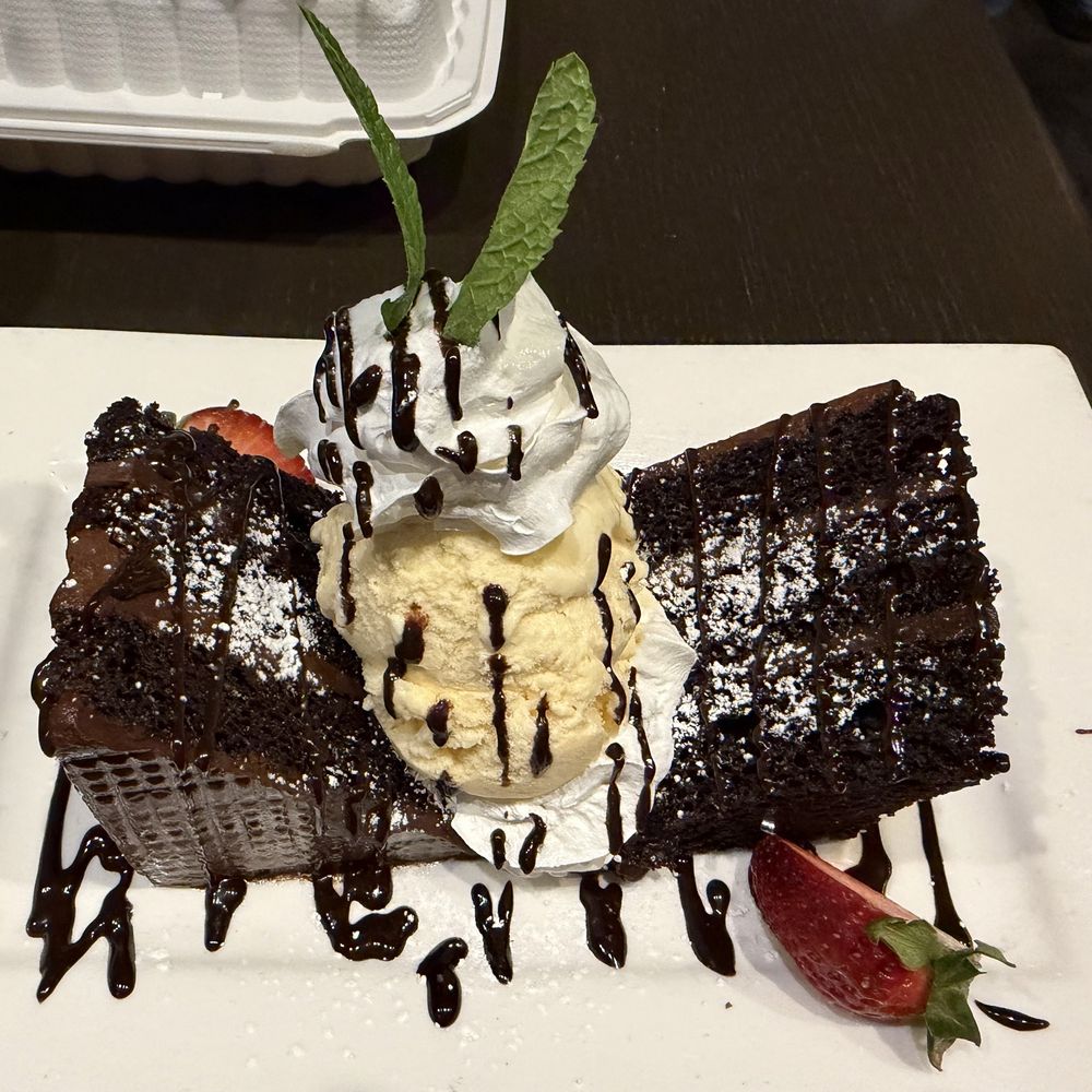 Mike's Grillhouse - This! This was the star of the show! Chocolate Cake - American Near Me - Modesto, California Mike's Grillhouse - This! This was the star of the show! Chocolate Cake - American Near Me - Modesto, California