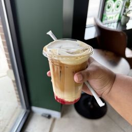 Raspberry cheesecake latte Raspberry cheesecake latte