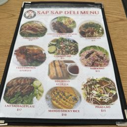 One side of the Menu One side of the Menu
