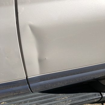 DP Dent Co. - Before Dean worked his magic. - Mobile Dent Repair Near Me - Riverside, California DP Dent Co. - Before Dean worked his magic. - Mobile Dent Repair Near Me - Riverside, California