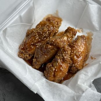 Angry Wings and Things - 6 wings sweet and spicy - Chicken Wings Near Me - Columbus, Georgia