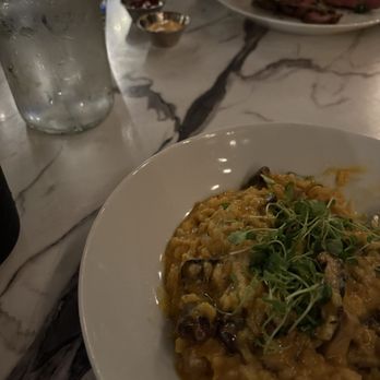 The Harlequin - Mushroom risotto - Cocktail Bars Near Me - San Francisco, California The Harlequin - Mushroom risotto - Cocktail Bars Near Me - San Francisco, California