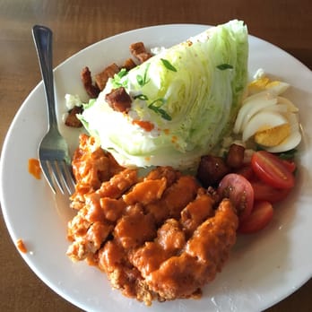 The Goat Hilliard - Buffalo Chicken Wedge Salad - Bars Near Me - Hilliard, Ohio The Goat Hilliard - Buffalo Chicken Wedge Salad - Bars Near Me - Hilliard, Ohio