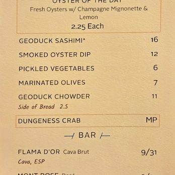 Taylor Shellfish Farms - Happy hour Menu - Seafood Near Me - Seattle, Washington Taylor Shellfish Farms - Happy hour Menu - Seafood Near Me - Seattle, Washington