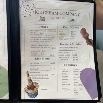 Ice Cream - Menu as of 7/25/2026 - Ice Cream & Frozen Yogurt Near Me - Modesto, California Ice Cream - Menu as of 7/25/2026 - Ice Cream & Frozen Yogurt Near Me - Modesto, California