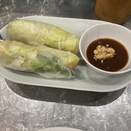 Tempura spring rolls Tempura spring rolls