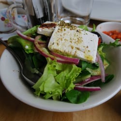 Hanedan - Feta salad... man that olive oil dressing is delish, and that cheese! Mmm!