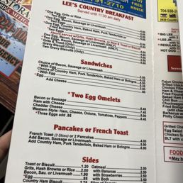 Breakfast Menu