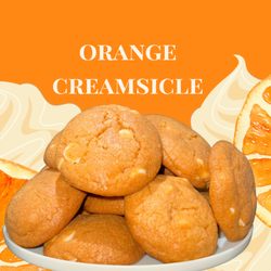 Lexys Bussin Baking - Orange creamsicle cookie (contains white chocolate chip)