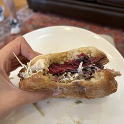 LeRouge Boulangerie - Wagyu breakfast sandwich
