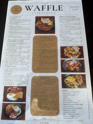 Menu photo 2 The Waffle Experience Elk Grove, CA Menu photo 2 The Waffle Experience Elk Grove, CA