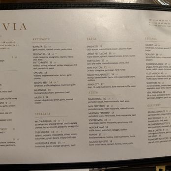 OLIVIA - Menu - Italian Near Me - Tampa, Florida OLIVIA - Menu - Italian Near Me - Tampa, Florida