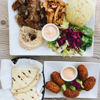 Mesopotamia Kitchen - Combo Gyro Plate + Falafel (5) - Mediterranean Near Me - San Francisco, California Mesopotamia Kitchen - Combo Gyro Plate + Falafel (5) - Mediterranean Near Me - San Francisco, California