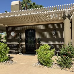 After - Custom wrought iron Entry door and 3/4 Living room wall addition. After - Custom wrought iron Entry door and 3/4 Living room wall addition.