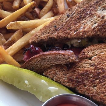 Endolyne Joes - Reuben's Reuben with fries - American Near Me - Seattle, Washington Endolyne Joes - Reuben's Reuben with fries - American Near Me - Seattle, Washington