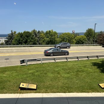 Beards Brewery - View of the lake - Pubs Near Me - Petoskey, Michigan