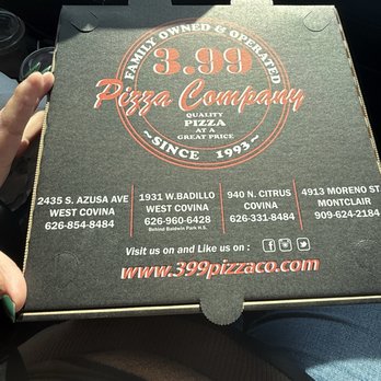 3.99 Pizza Co - Pizza Near Me - West Covina, California