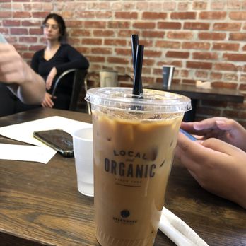 Groundwork Coffee - Iced Almond Milk Latte - Coffee & Tea Near Me - Los Angeles, California Groundwork Coffee - Iced Almond Milk Latte - Coffee & Tea Near Me - Los Angeles, California