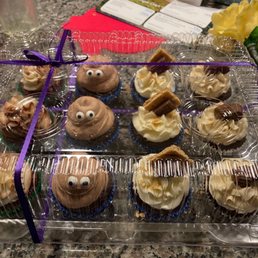 a variety of cupcakes a variety of cupcakes