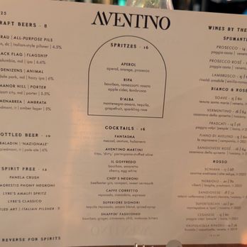 Aventino Cucina - Menu - Italian Near Me - Bethesda, Maryland Aventino Cucina - Menu - Italian Near Me - Bethesda, Maryland
