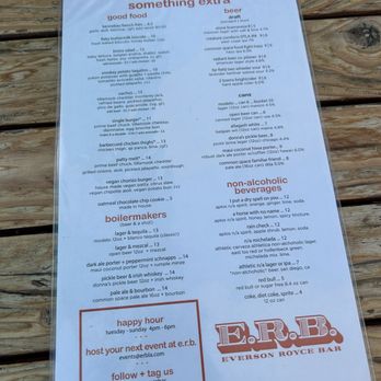 Everson Royce Bar - Drink menu - Bars Near Me - Los Angeles, California Everson Royce Bar - Drink menu - Bars Near Me - Los Angeles, California