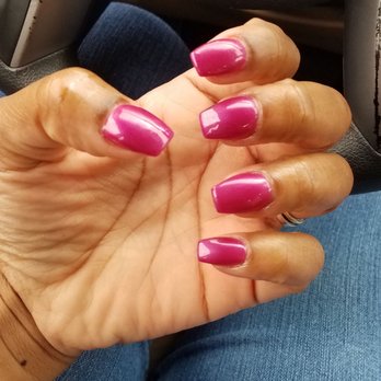 Gloss Nails Spa - Acrylic nails with gel polish - Nail Salons Near Me - Charlotte, North Carolina