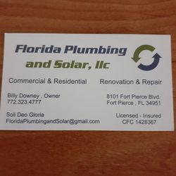 Florida Plumbing and Solar