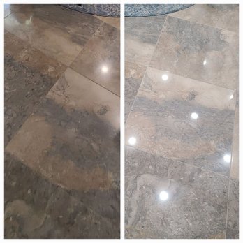 Stone Protech - before and after. - Refinishing Services Near Me - San Jose, California