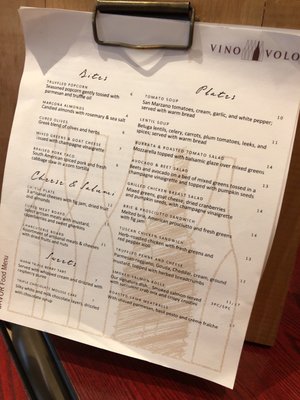 Menu photo 6 Vino Volo Columbus, OH
