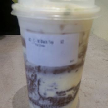 Happy Lemon - Black tea with salted cheese and topped with pudding - Juice Bars & Smoothies Near Me - Cupertino, California Happy Lemon - Black tea with salted cheese and topped with pudding - Juice Bars & Smoothies Near Me - Cupertino, California