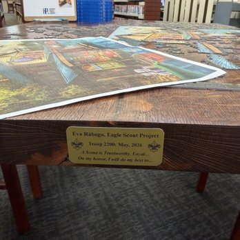 Hershey Public Library - Eagle Scout project table - Libraries Near Me - Hershey, Pennsylvania Hershey Public Library - Eagle Scout project table - Libraries Near Me - Hershey, Pennsylvania
